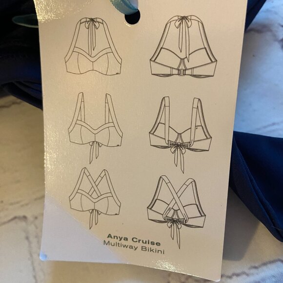 **Panache**Anya Cruise Molded Bikini Swim Top 40DD NWT - Picture 4 of 5